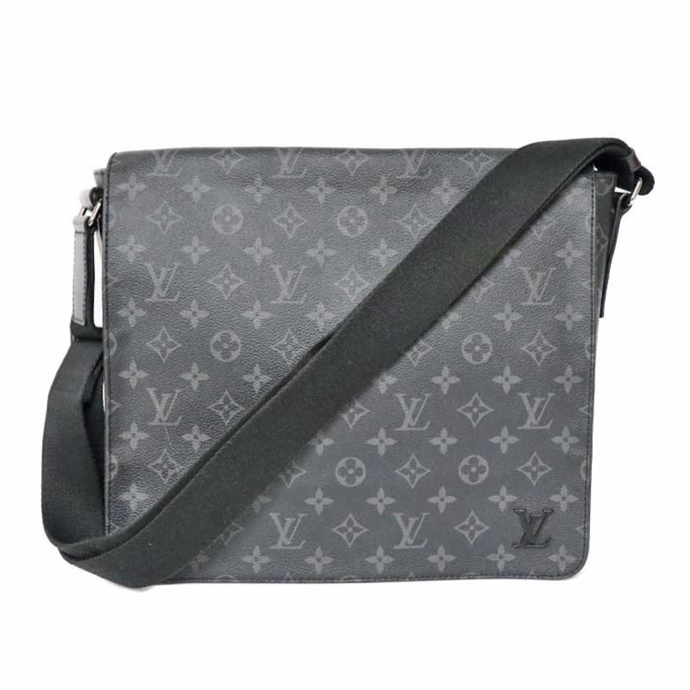 Louis Vuitton Monogram Eclipse District Mm Should… - image 2